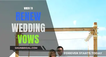 Renewing Wedding Vows: When is the Right Time?