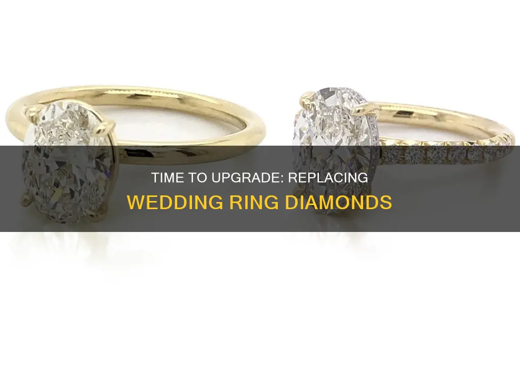 when to replace wedding ring diamond