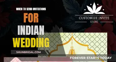 The Perfect Timing for Sending Out Indian Wedding Invitations