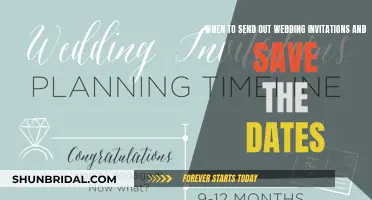 Wedding Invites: Timing for Sending Save-the-Dates and Invitations