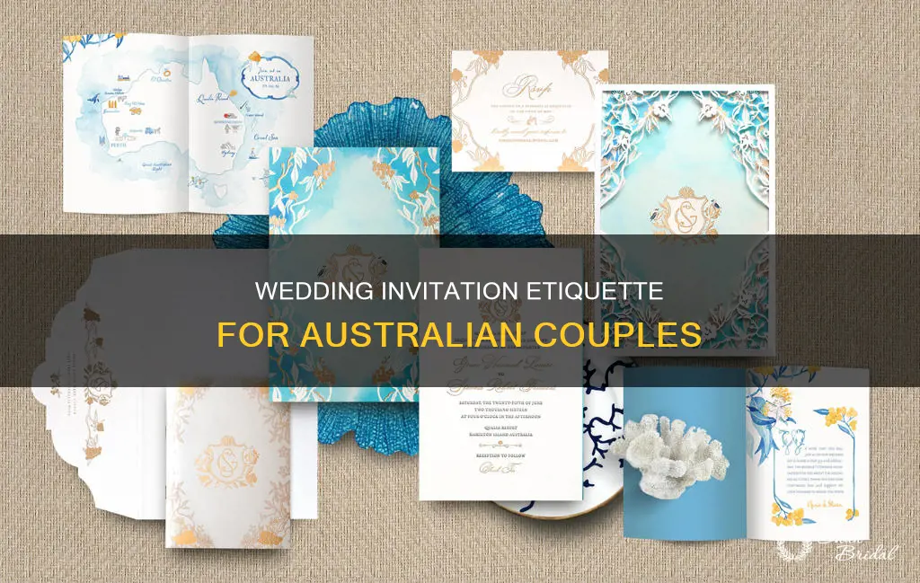 when to send out wedding invitations australia