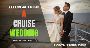 Save the Date Strategies for Cruise Weddings