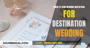 Destination Wedding: Invitations, When to Send Them