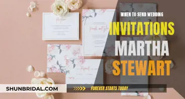 Wedding Etiquette: Martha's Guide to Sending Invites