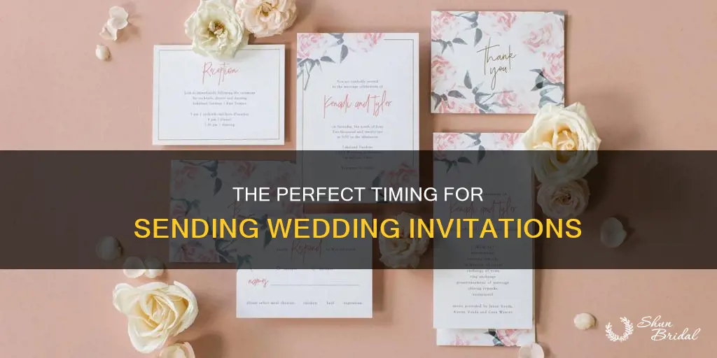 when to send wedding invitations weddingwire