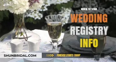 Wedding Registry Etiquette: When to Share Your Gift List