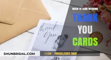 Perfect Timing: When to Send Wedding Thank You Cards