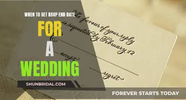 RSVP End Dates: Planning Your Wedding Timeline