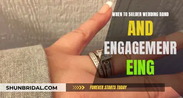 Soldering Your Wedding and Engagement Rings