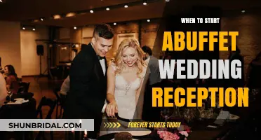Planning a Buffet Wedding Reception: Timing Tips