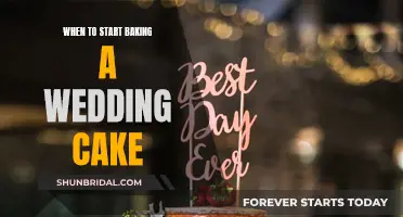 Wedding Cake Baking: Timing for the Perfect Cake