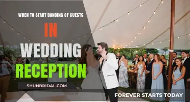 Kickstarting the Wedding Reception: When to Start Dancing
