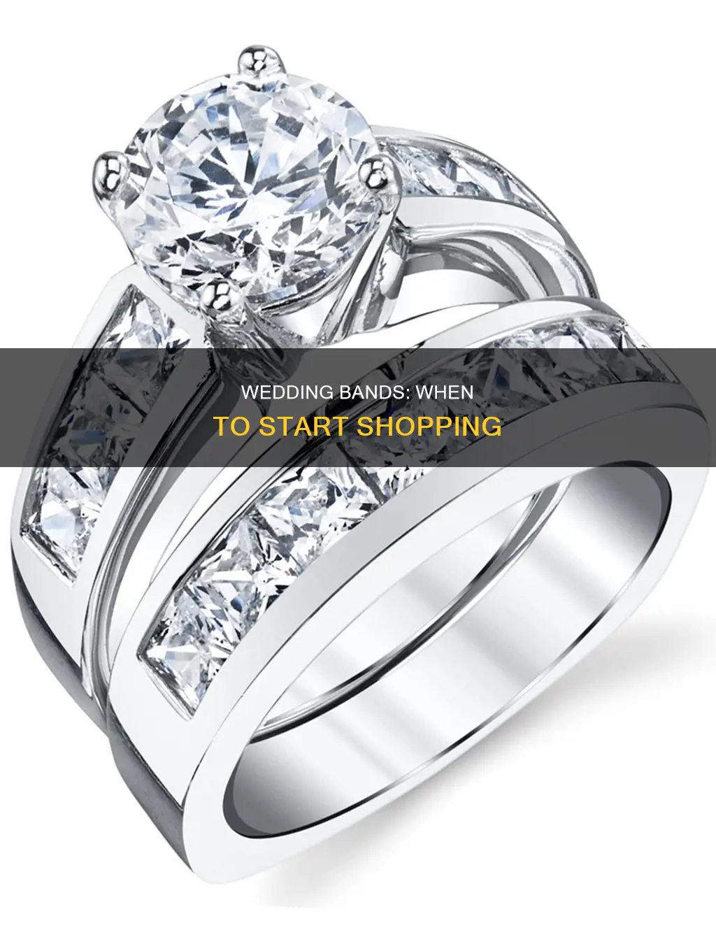 when to start shopping for wedding band