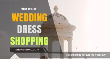 Finding Your Dream Wedding Dress: When to Start Shopping