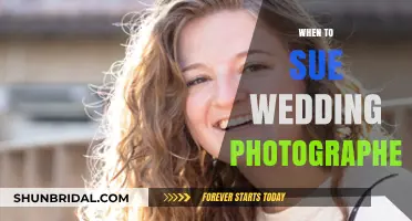 Litigating Wedding Photography: When to Sue Your Photographer