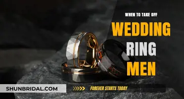 Wedding Ring Etiquette for Men: When to Take It Off
