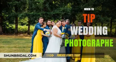 Tipping Your Wedding Photographer: When and How Much?