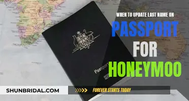 Honeymoon Bliss: When to Update Your Passport's Last Name