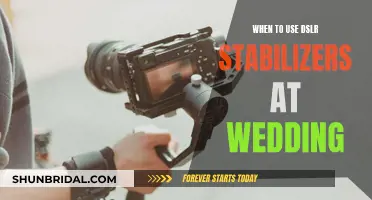 Steady Shots: DSLR Stabilizers for Wedding Photography