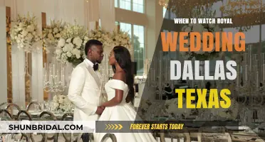 Dallas Royal Wedding Viewing Guide: Best Times & Tips