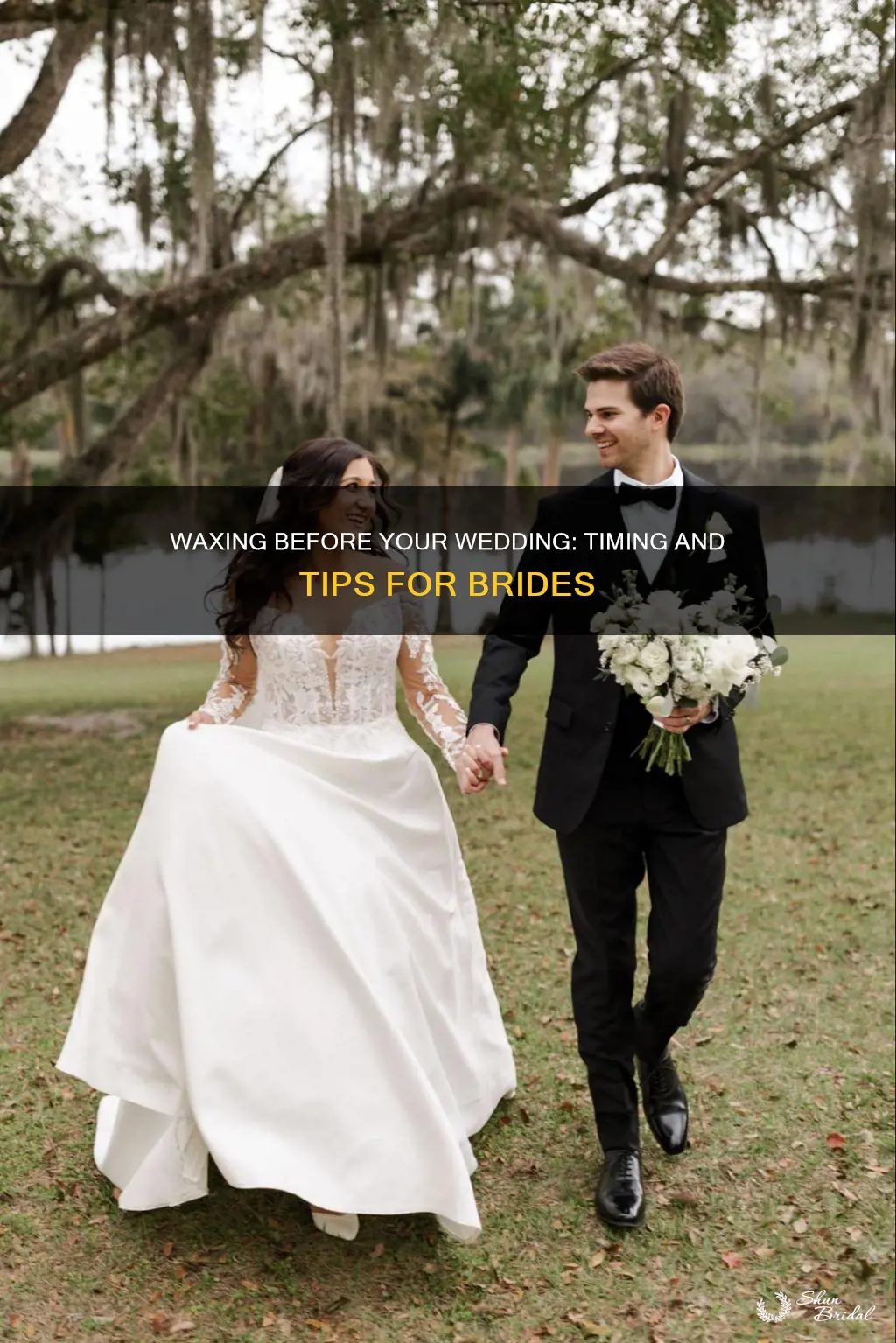 when to wax before wedding