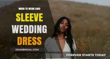 Long-Sleeve Wedding Dresses: When to Wear Them
