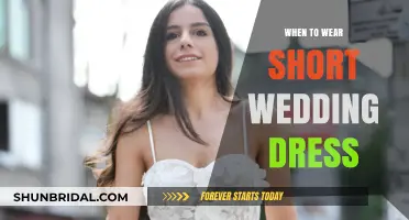 Short Wedding Dresses: When and Where to Wear Them