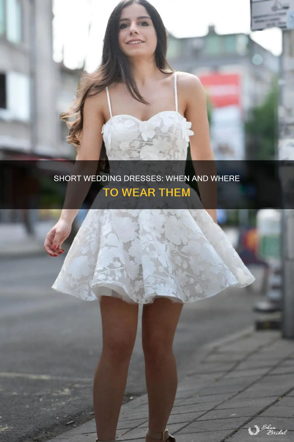 when to wear short wedding dress