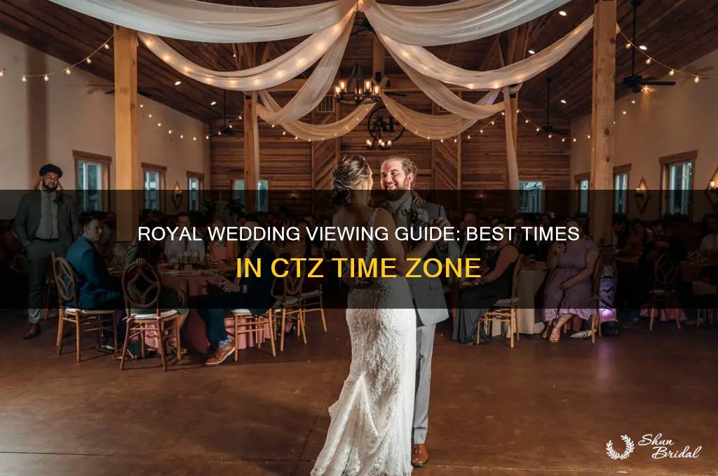 when tosee royal wedding in ctz