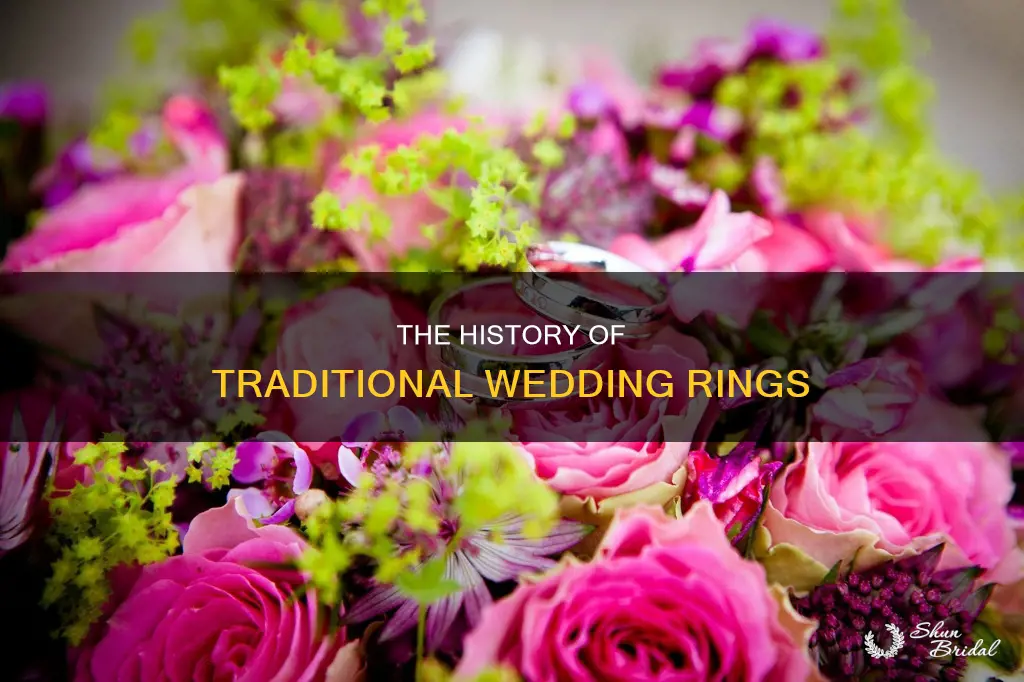 when tradition wedding rings start