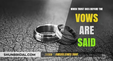 Broken Promises: When Trust Shatters Before the Wedding Vows