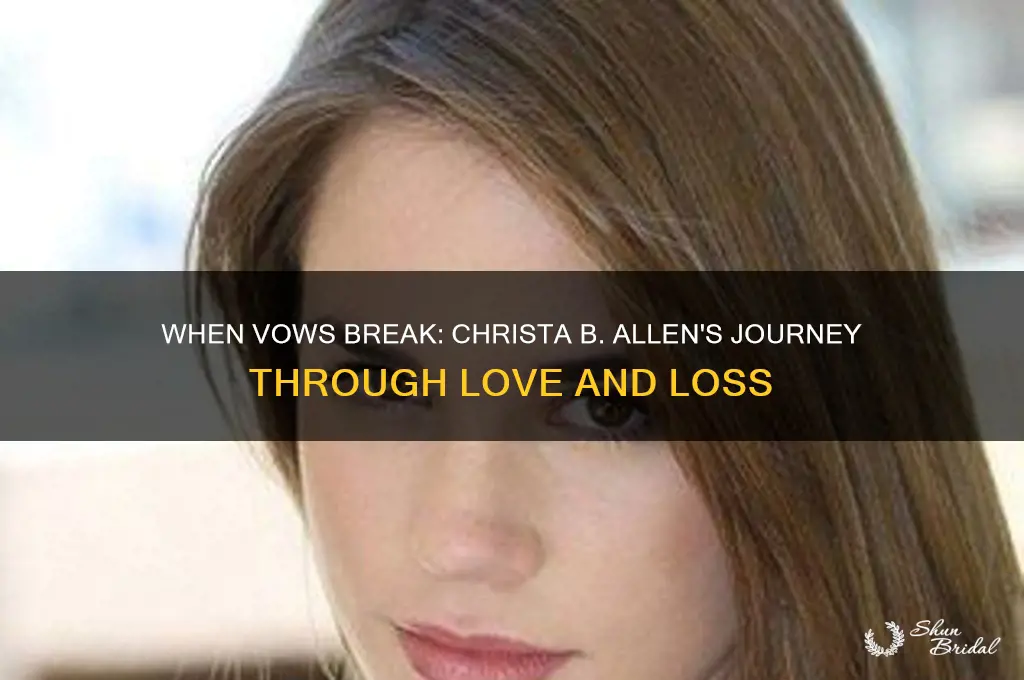 when vows break christa b allen