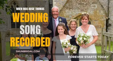 Rosie Thomas' Wedding Song: Recording Date and History