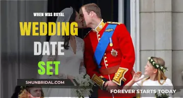 The Royal Wedding Date: How and When It Was Set