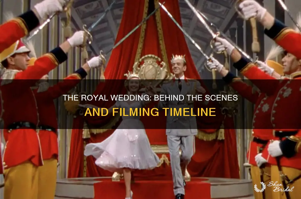 when was royal wedding filmed