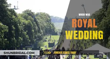 The Historic Royal Wedding: A Timeline of Love and Tradition