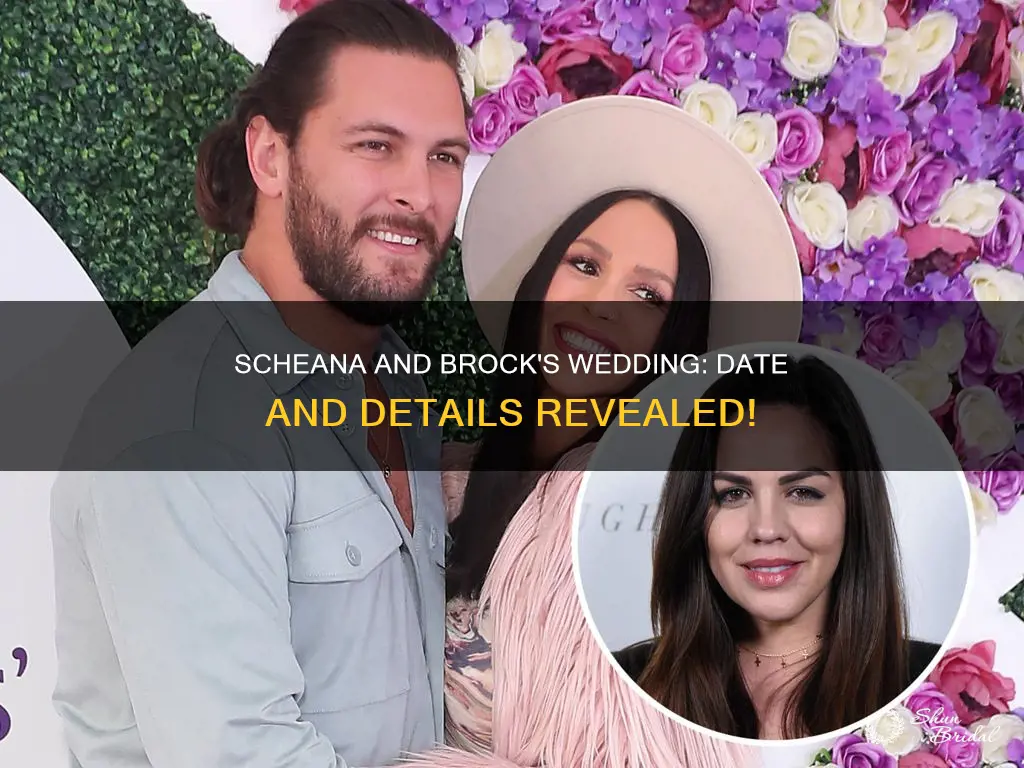 when was scheana and brock