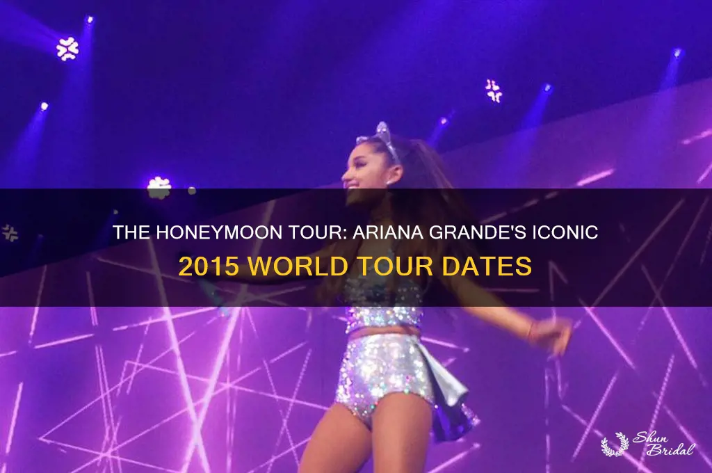 when was the honeymoon tour