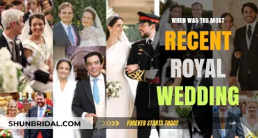 The Most Recent Royal Wedding: A Modern Celebration of Love