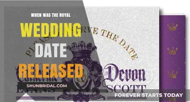 Royal Wedding Date Announcement: When Was the Big Day Revealed?