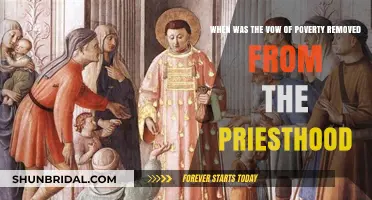 The Evolution of Priesthood: When Poverty Vows Were Lifted