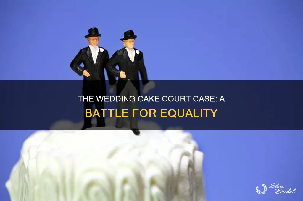 when was the wedding cake court case