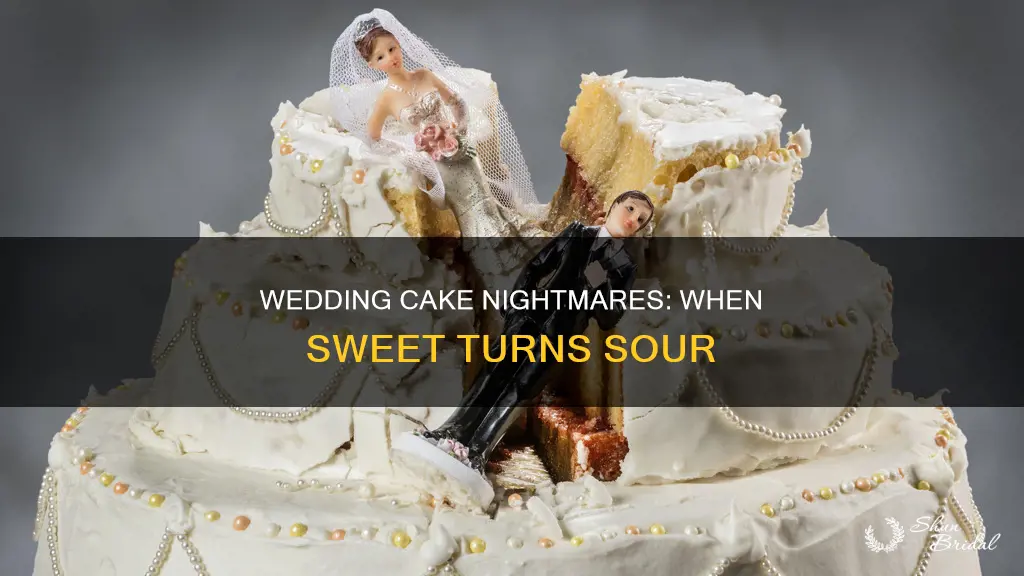 when wedding cakes go wrong