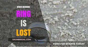 Wedding Ring Lost? Here's What to Do