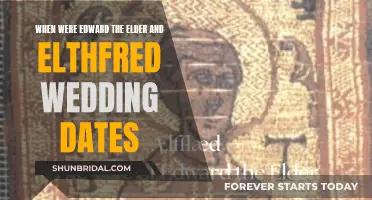 The Elder and Elthfred: Wedding Dates and History