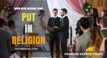 The Sacred Origins of Wedding Vows in Religious Traditions