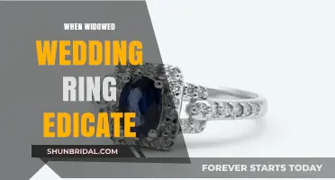Wedding Ring Etiquette for the Widowed