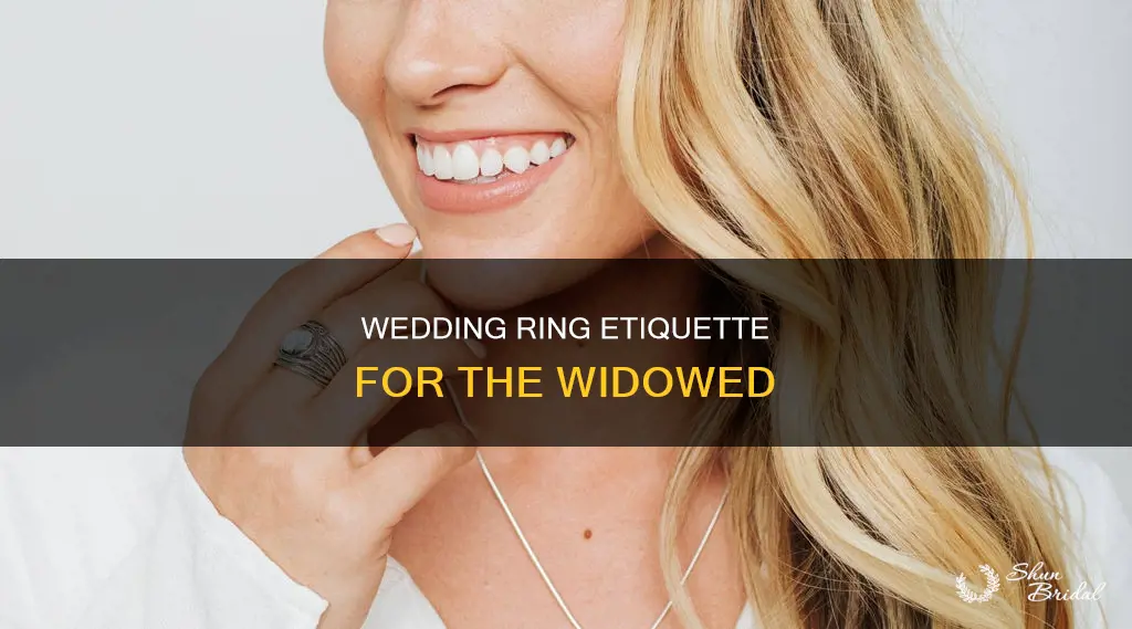 when widowed wedding ring edicate