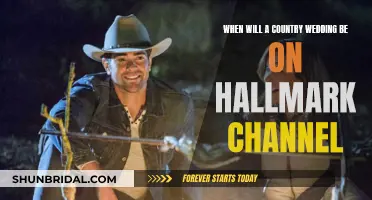 Upcoming Country Wedding on the Hallmark Channel