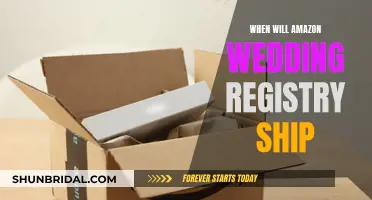 Amazon Wedding Registry: When Will Your Gifts Arrive?